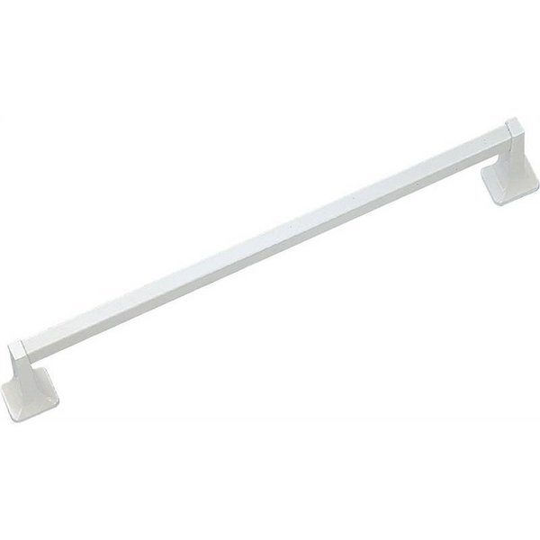 Boston Harbor Towel Bar Square White 24In L3624-51-073L